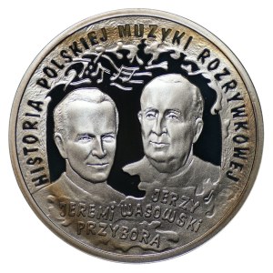 10 zlotych, 2011, Jeremi Przybora, Jerzy Wasowski