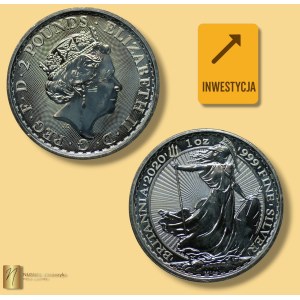 Wielka Brytania, 2 funty 2020, 1 oz