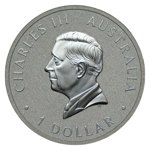 Austrália, 1 dolár 2024, Kukabura, 1 unca čistého striebra