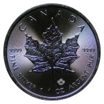 Canada, $5, 2024, Maple Leaf, 1 ounce of pure silver