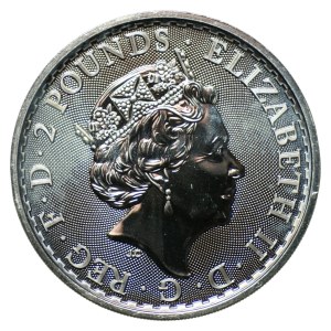 United Kingdom, 2 pounds, 2020, 1 oz