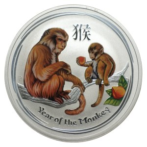 Australia, 1 dolar 2016, Rok Małpy, 1 oz