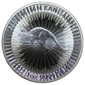 Australia, 1 dolar 2022, Kangur, 1 oz