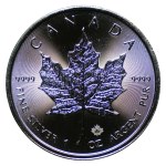 Canada, $5, 2020, Maple Leaf, 1 ounce of pure silver