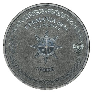5 marek 2024, Sköll, 1 oz, Germania Mint