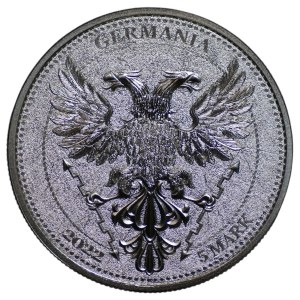 5 marek 2022, Liść Lipy, 1 oz, Germania Mint