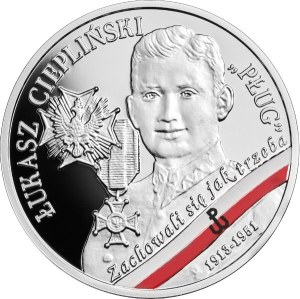 10 złotych 2019, Wyklęci przez komunistów żołnierze niezłomni, Łukasz Ciepliński ,,Pług''