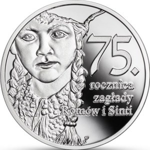 10 złotych 2019, 75. rocznica zagłady Romów i Sinti