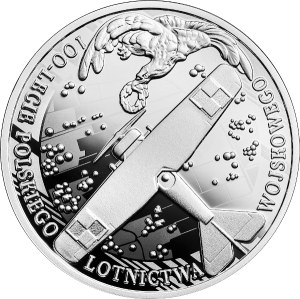 10 złotych 2019, 100-lecie polskiego lotnictwa wojskowego