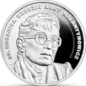 10 złotych 2019, 90. rocznica urodzin Anny Walentynowicz