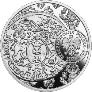 20 złotych 2020, Złotówka gdańska Augusta III