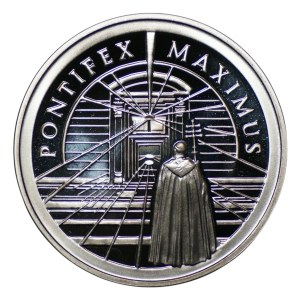 10 złotych 2002, Jan Paweł II- Pontifex Maximus