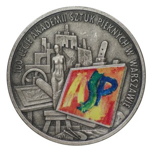 10 złotych 2004, 100-lecie Akademii Sztuk Pięknych w Warszawie