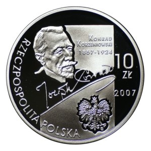10 zlotych, 2007, Konrad Korzeniowski