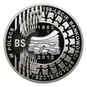 10 zlotých 2012, 150. výročie družstevného bankovníctva v Poľsku