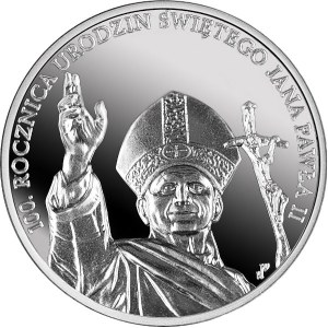 10 zlotých 2020, 100. výročie narodenia svätého Jána Pavla II., 1 oz