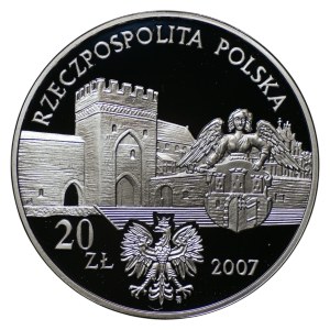 20 zlotych, 2007, The Medieval City of Toruń