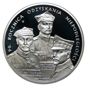 20 zlotých 2008, 90. výročie obnovenia nezávislosti