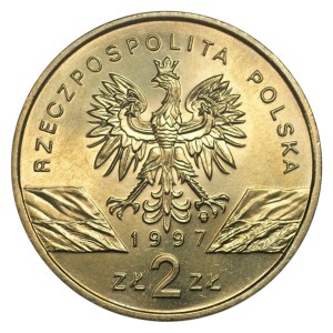 2 zlote, 1997, Stag Fawn