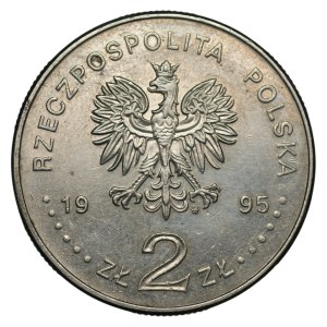 2 zlote, 1995, Katyn, Mednoye, Kharkiv, 1940