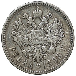 Russia, 1 ruble, 1898 (*) Paris