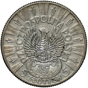 5 zlotych, 1934, Strzelecki Eagle