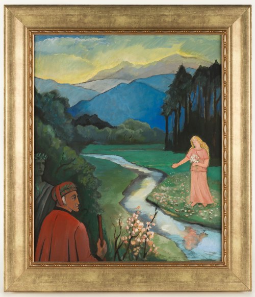 Eugeniusz Waniek (1906-2009), Dante i Matylda, 1993