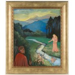 Eugeniusz Waniek (1906-2009), Dante i Matylda, 1993