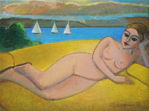 Anna Karpowicz-Westner (ur. 1951 Kraków), Słoneczny dzień, 2025/2026