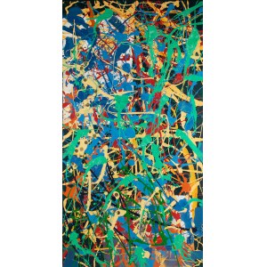 Edward Dwurnik (1943, Radzymin – 2018, Warsaw), *Abstraction*, 2011
