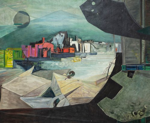 Witold Stefan Zaczeniuk (1918 Sankt Petersburg-1999 Warszawa), Miasto, 1958