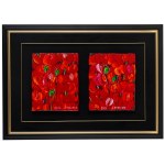 Joanna Mieszko (b. 1969), Poppies—diptych, 2026
