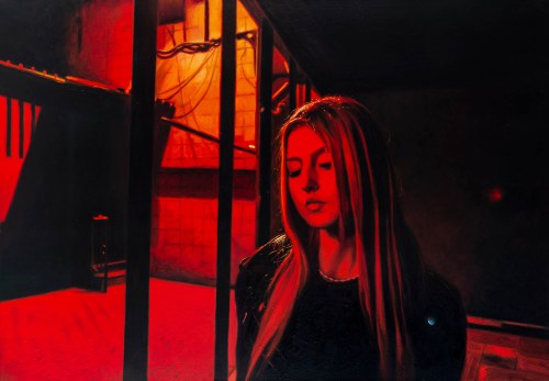 Mariusz Maksel (ur. 1981), Black and red, 2026
