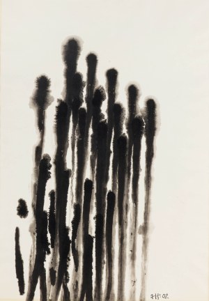 Józef Hałas (1927 Nowy Sącz - 2015 Wrocław), Z cyklu Przeciwstawienie, 2002