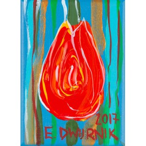 Edward Dwurnik (1943 Radzymin – 2018 Varšava), Tulipán, 2017