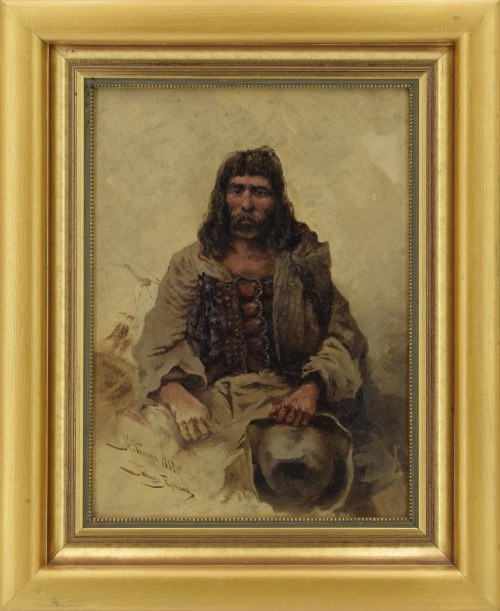 Tadeusz RYBKOWSKI (1848-1926), Hucuł, 1880