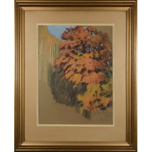 Julian FAŁAT (1853–1929), Autumn Landscape, 1917