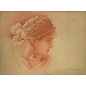Piotr STACHIEWICZ (1858–1938), *The Beautiful Lady*, ca. 1920