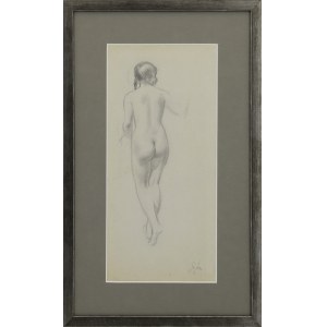 Stanisław ŻURAWSKI (1889-1976), Nudo di donna in piedi