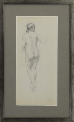 Stanisław ŻURAWSKI (1889-1976), Akt stojącej kobiety