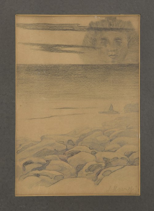 Leon KOWALSKI (1870-1937), Skalisty brzeg