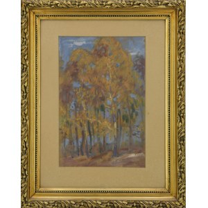 Leon KOWALSKI (1870–1937), A Deciduous Forest in Autumn