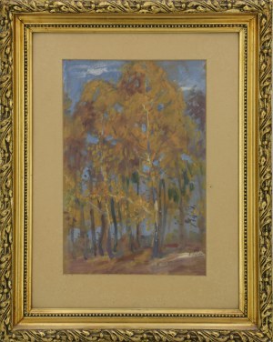 Leon KOWALSKI (1870-1937), Las liściasty jesienią