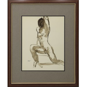 Wojciech WEISS (1875–1950), Modelka v pohybe, 1913