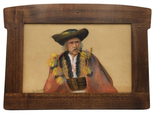 Juliusz MAKAREWICZ (1854-1936), Para obrazów z góralem i góralką