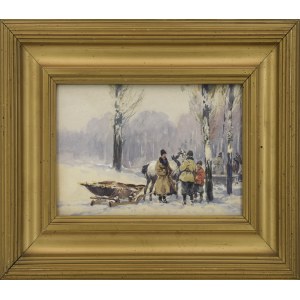 Adam SETKOWICZ (1876–1945), Before the Hunt, before 1928