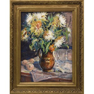 Zdzisław PRZEBINDOWSKI (1902–1986), Flowers in a Vase