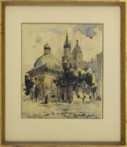 Mieczysław SERWIN-ORACKI (1912-1977), Kościół św. Wojciecha w Krakowie, 1940
