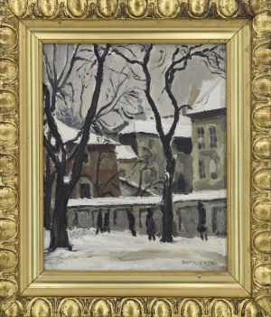 Stanisław BORYSOWSKI (1901-1988), Planty zimą