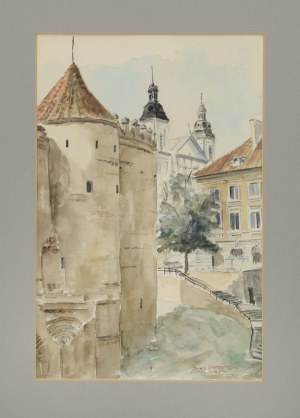 Tomasz STANDO (ur. 1953), Stare Miasto w Warszawie, 1977